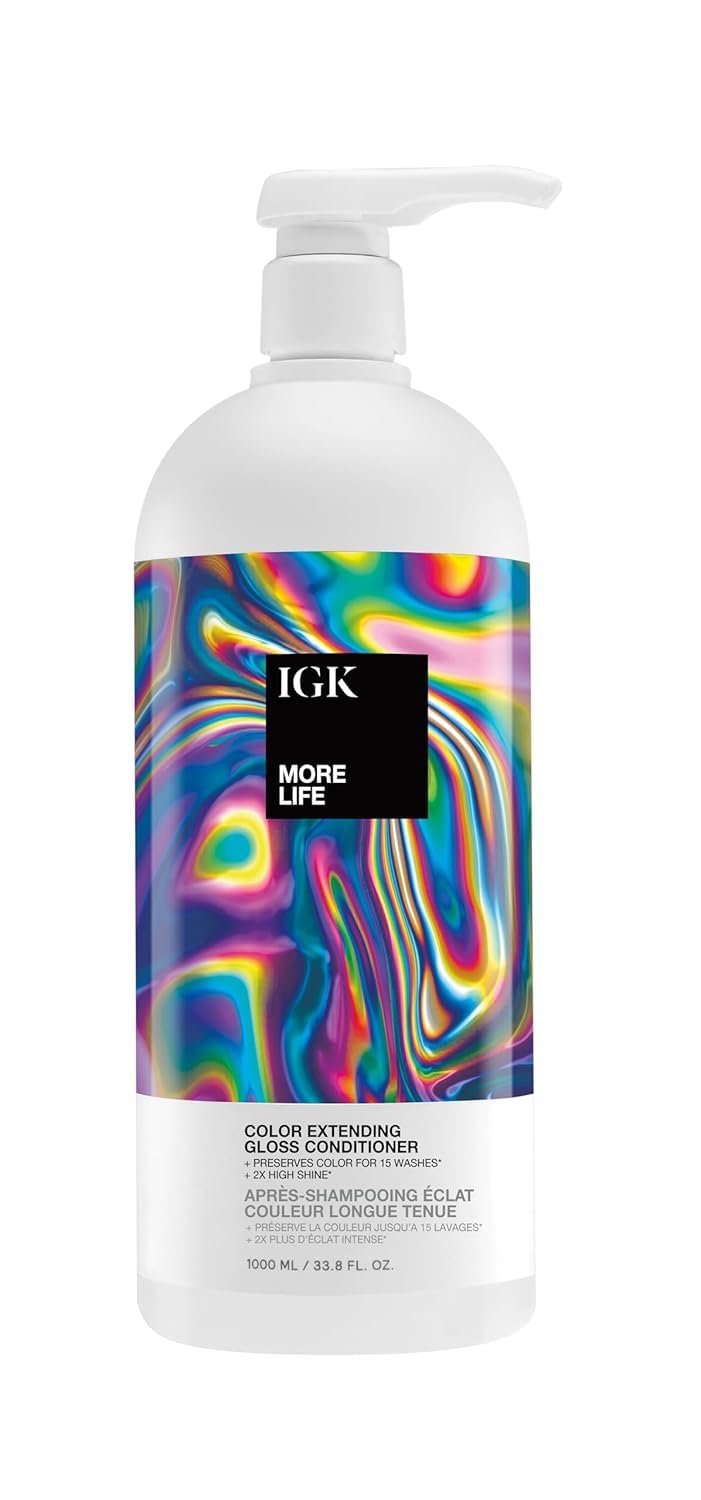 IGK More Life Color Extending Gloss Conditioner 236 ml / 8 oz