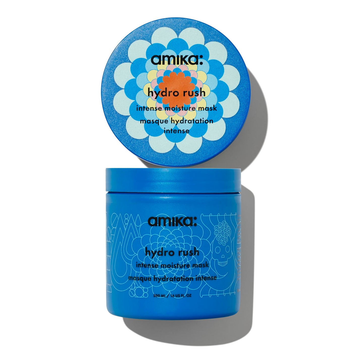 amika hydro rush intense moisture mask with hyaluronic acid