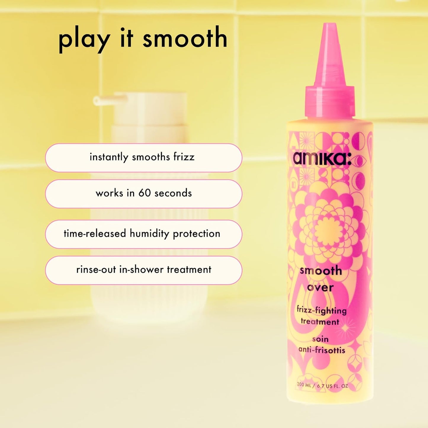 amika Smooth Over Frizz-Fighting Treatment Mask