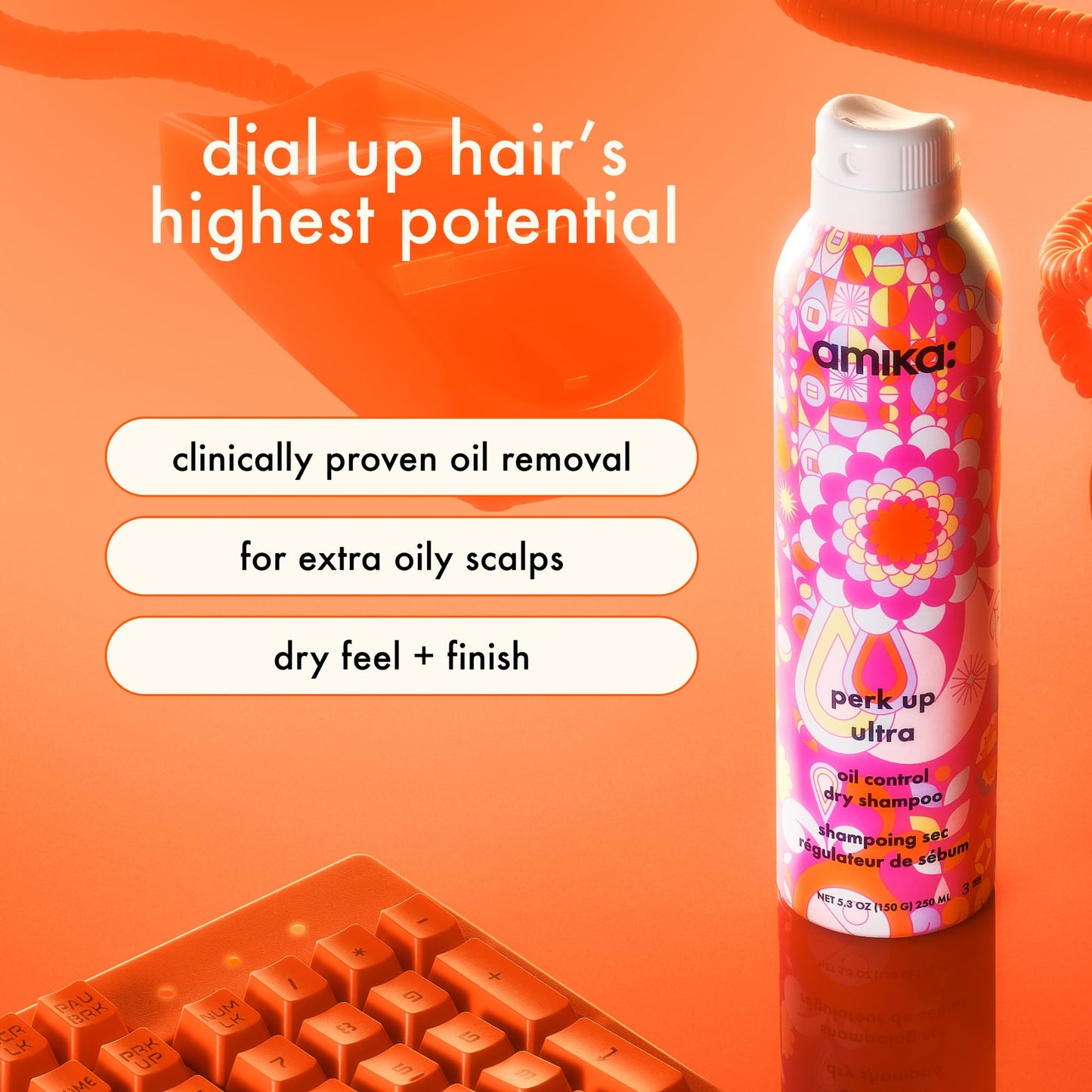 Amika Perk Up Ultra Oil Control Dry Shampoo